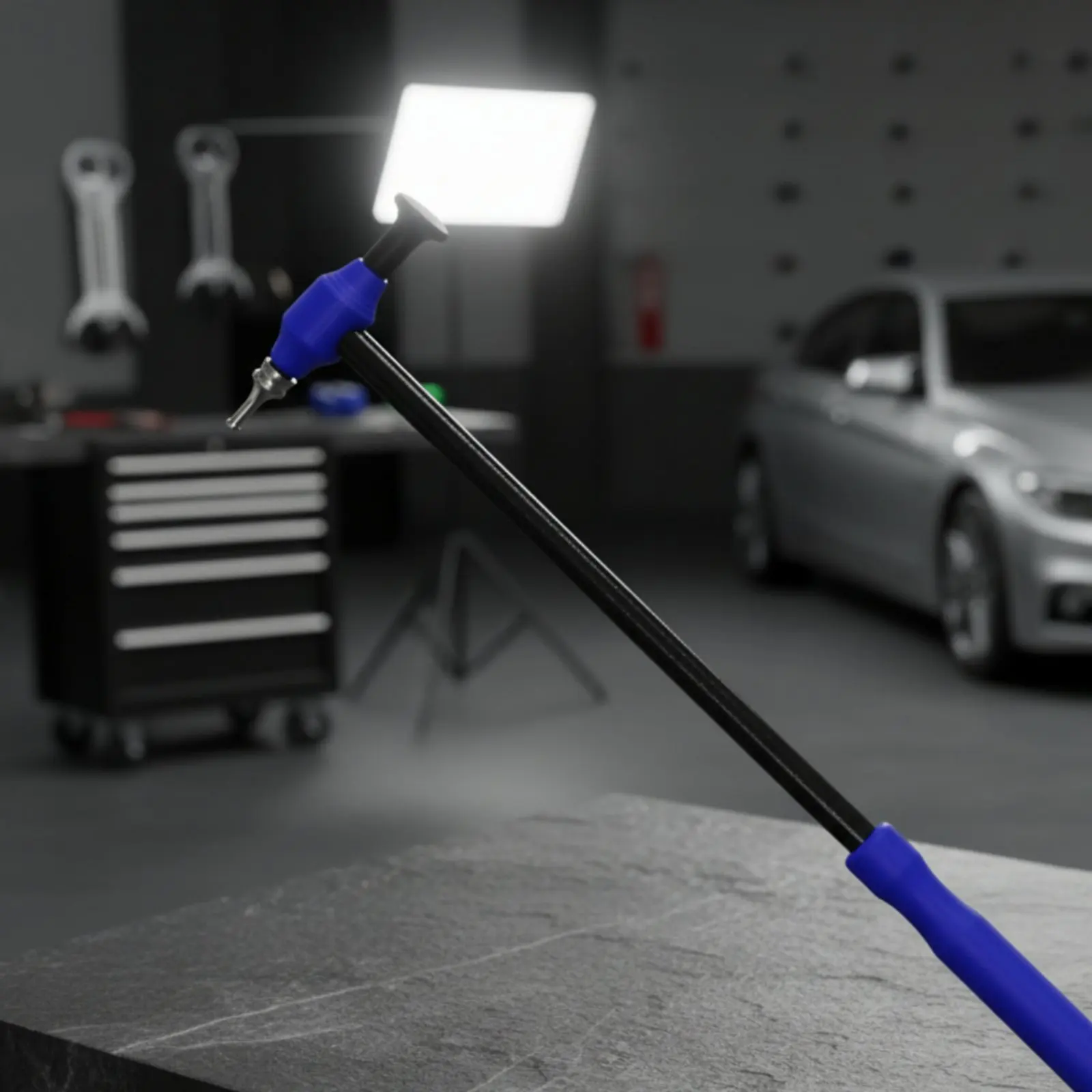 

Paintless Dent Repair Hammer Lightweight Paintless Dent Removal Hammer Auto Frame Tap down Tool Non-Damaging Heads Long-Lasting