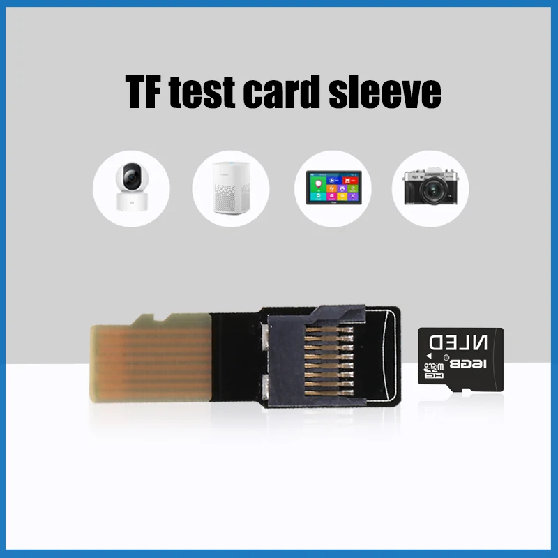 PCB  Micro SD TF Memory Card Male to Female Extension Adapter Extender Test Tools PCBA Connector