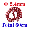 2.4mm red 4pcs