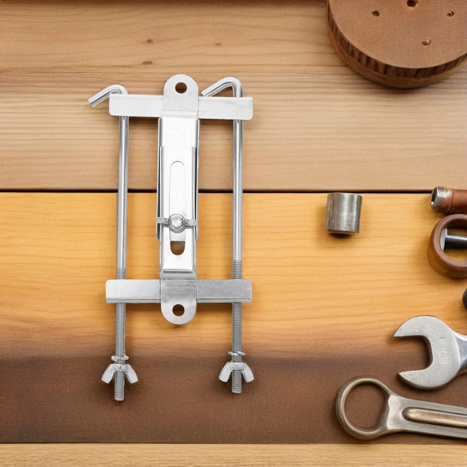 

Stainless Steel Hold Down Bracket Anti Slip Car Rv Universal Mounting Tray Easy Install Durable Weather Resistant