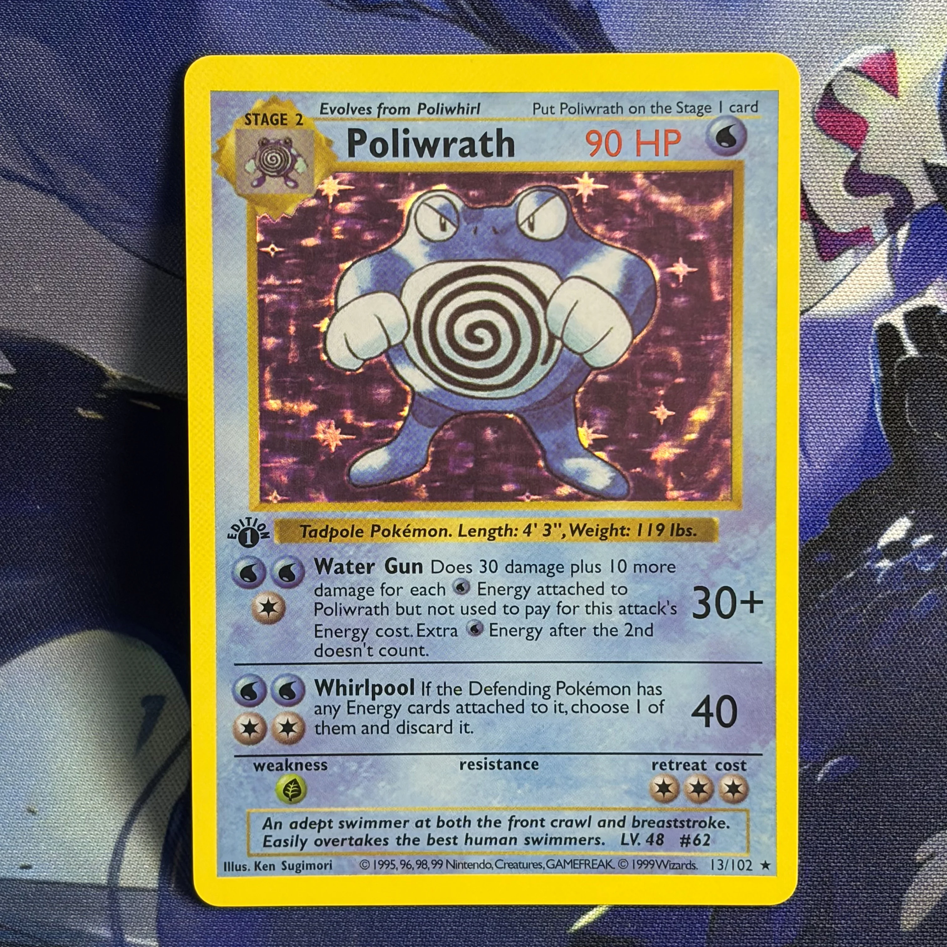 PROXY 16 Stuks PKM Kaart Basisset-1 Zeldzame Verzamelkaarten Alakazam/Gyarados/Venusaur/Charizard Ptcg Hobby Display Speelgoed en Cadeaus