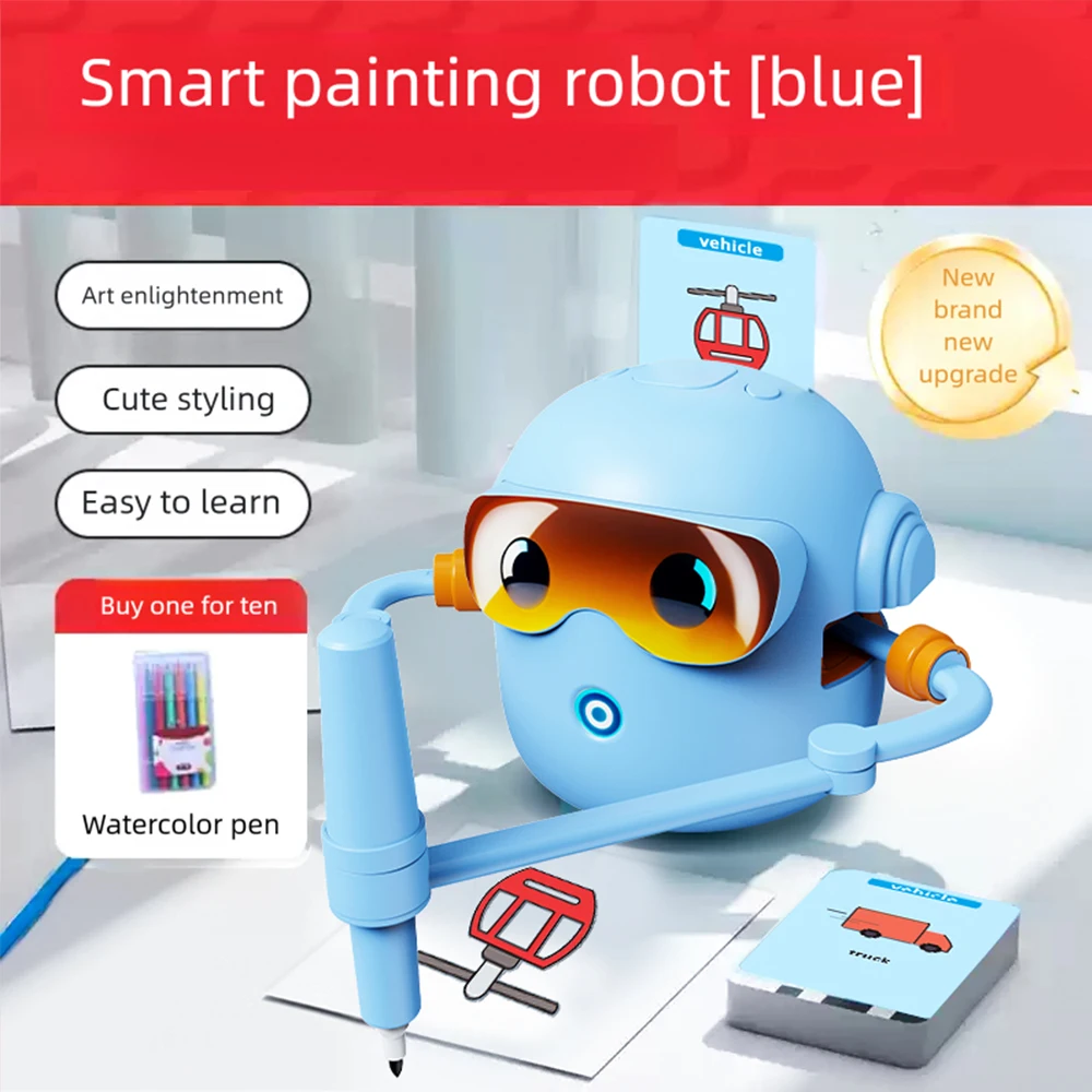 

Automatic Intelligent Drawing Robot,Enlightenment Intelligent Drawing Robot Teaching Aid Educational Early Childhood Machine Toy