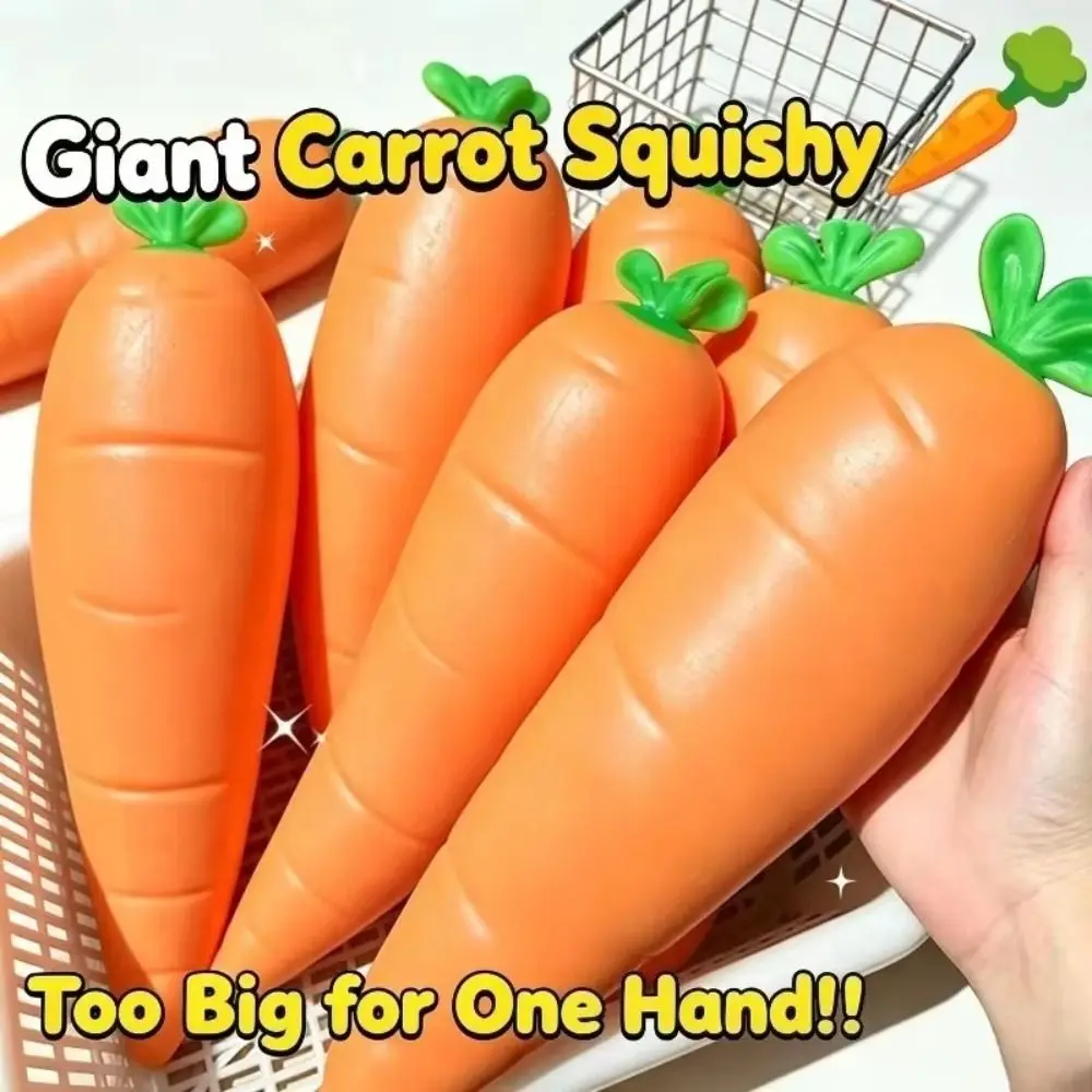 Super Soft Simulated Corn Squeeze Slow Rising Jumbo Size Carrot Squeeze Large Size Giant Size Slow Rebound Children Student