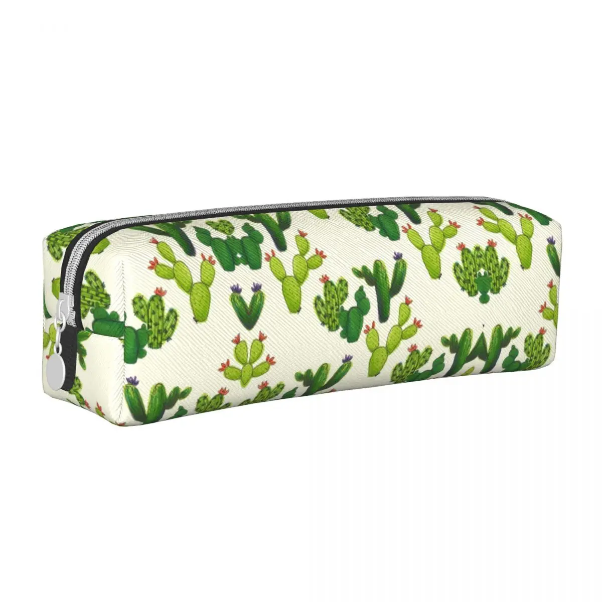 Fashion Pencil Case Cactus Funny Pencil Bag Hawaii Green School Pencil Cases Kids Zipper Graphic School Stationery