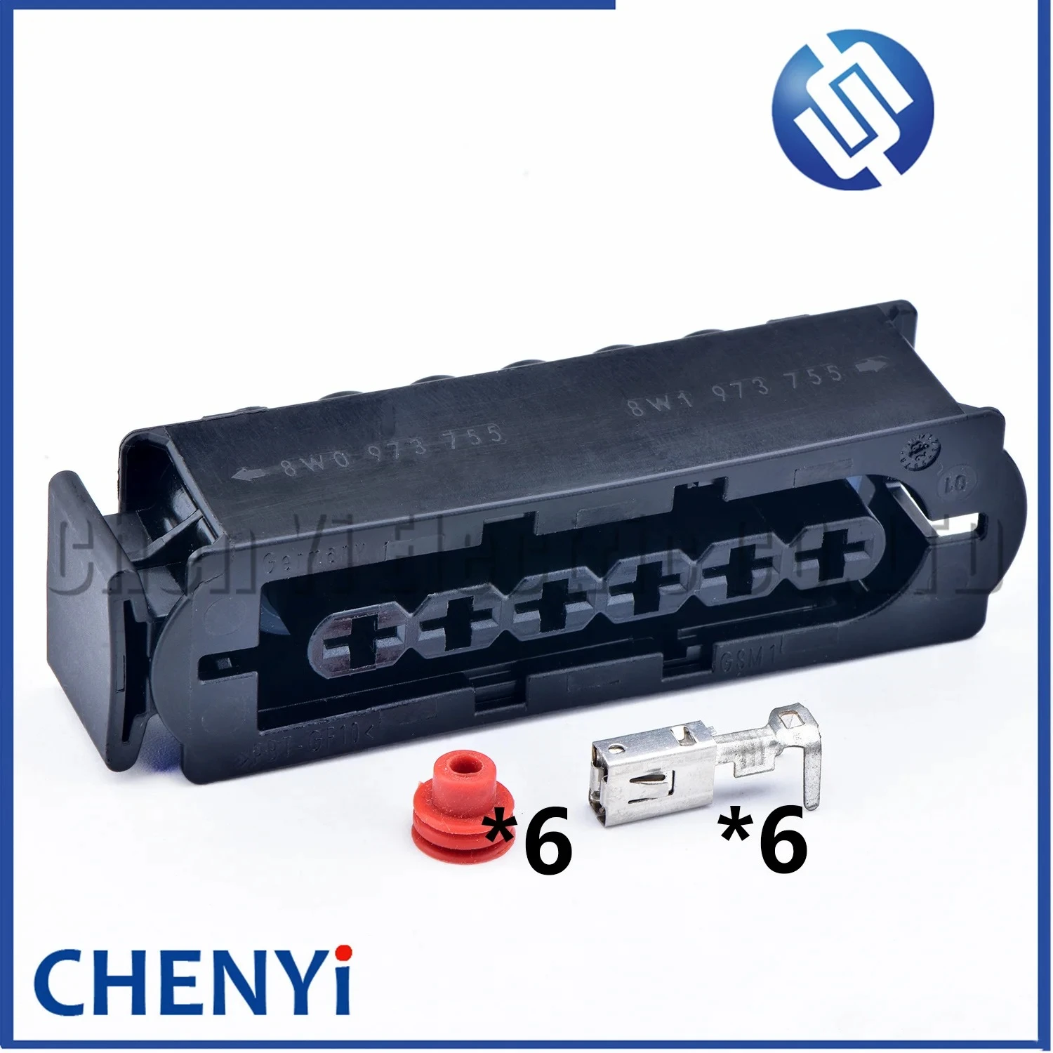 

6-контактный водонепроницаемый автомобильный разъем для блока управления топливным насосом 8W0973755 8W1973755 8W0 973 755 8W1 973 755 для ПК-версии