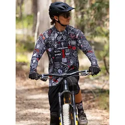2023 cycling jersey man pro team Men's bike shirt moto motocross jersey mtb Enduo off road bmx mx dh downhill sportswear clothes