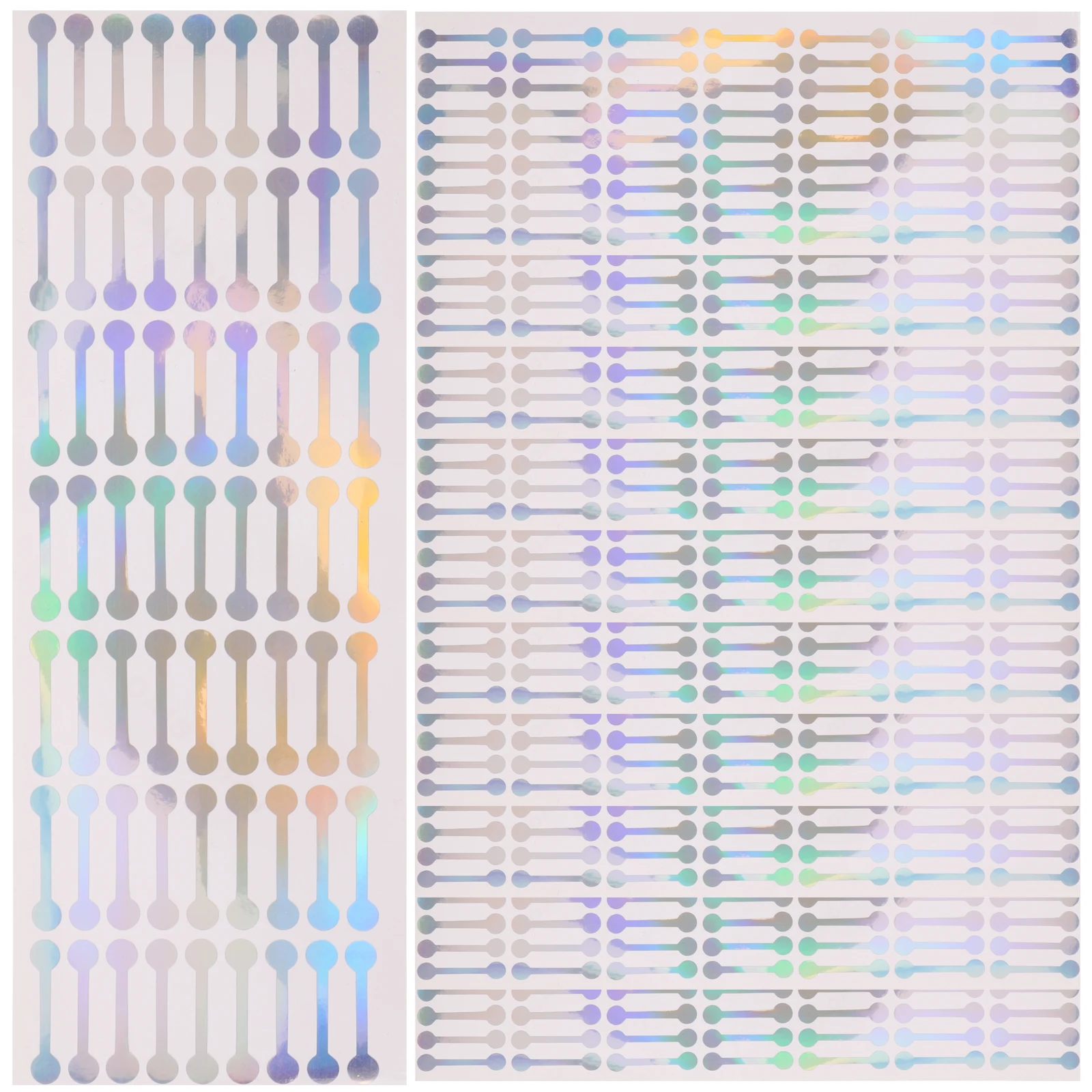 

500pcs Sealing Stickers For Seal Stickers Self Adhesive PVC Bottle Labels for Bags Tape Folder Tags