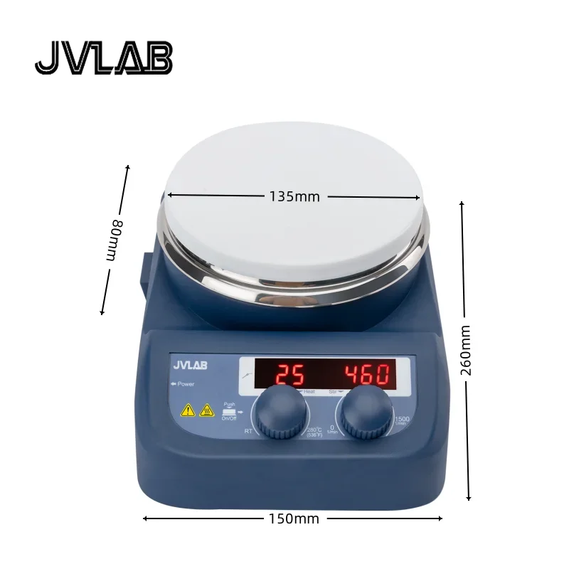 Magnetic Stirrer Package LED Digital Hotplate Stove MS-H280-Pro With Temperature Sensor&Support Clamp Max. Stirring Quantity 3L