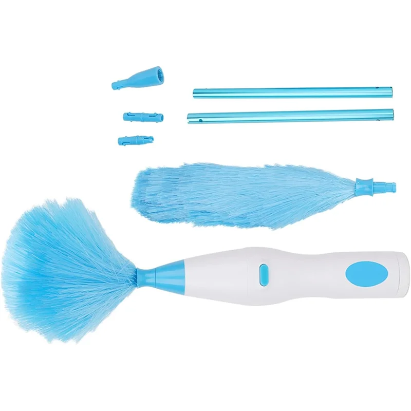 B58B-مقبض كبير منفضة الغبار 360 درجة للتدوير مجمع الغبار الكهربائي فرشاة تنظيف الغبار المنزلية