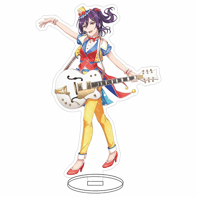 Hello, Happy World! BanG Dream! Anime Figures Kitazawa Hagumi Seta Kaoru Acrylic Stands Character Tsurumaki Kokoro Model Decor