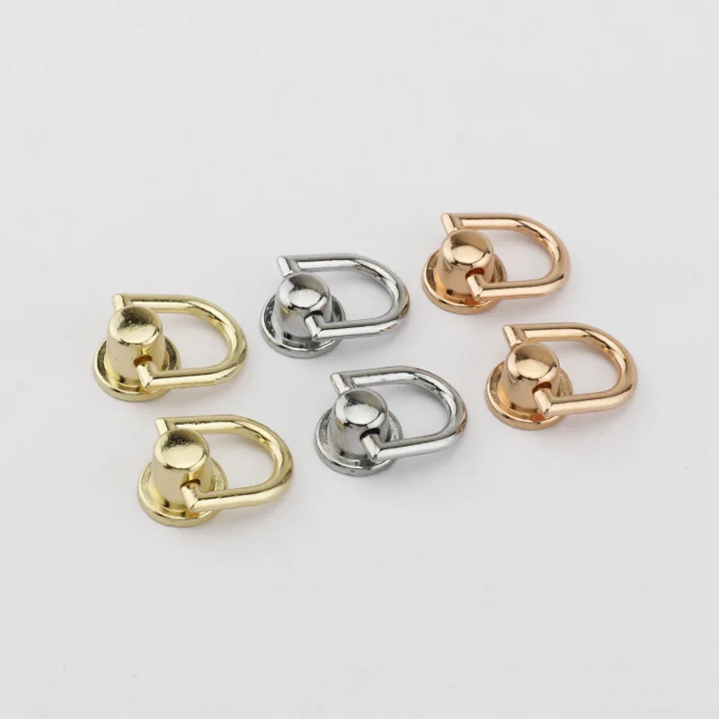 

2 pcs Alloy lug buckles bag straps side ring buckles luggage hardware accessories bag lifting rings bag ring buckles