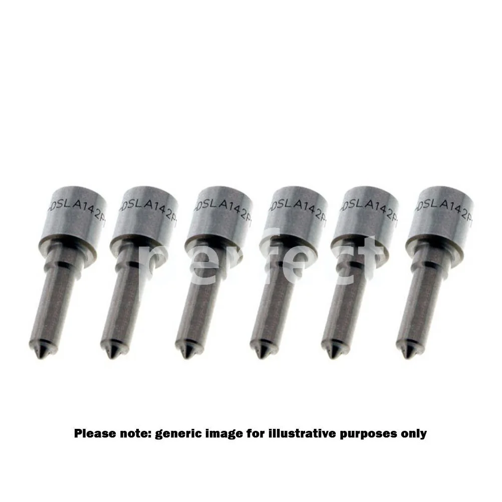 For TATA 613LPT 697TCIC 6Pcs Fuel Injector Nozzle DSLA142P1353 F002C40565