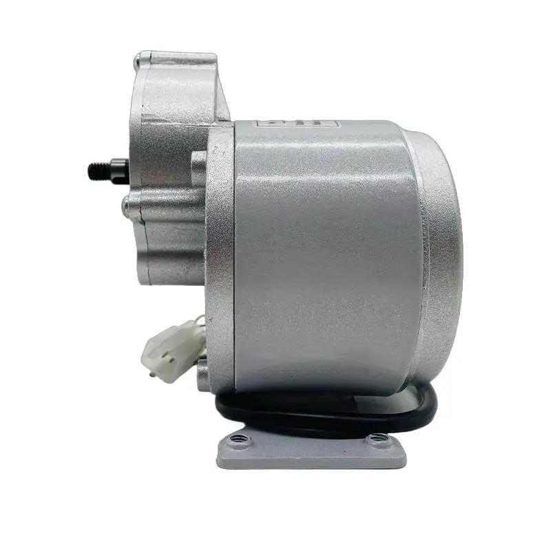 12V/24V 250W-500W Brushless DC Gear Motor - MY1018z with Mounting Feet, High Torque Reduction