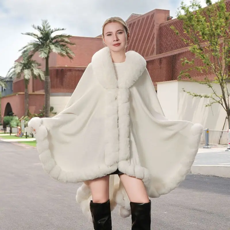 solid-color-shawl-cape-plus-size-knitted-warm-cardigan-versatile-cheongsam-style-outerwear