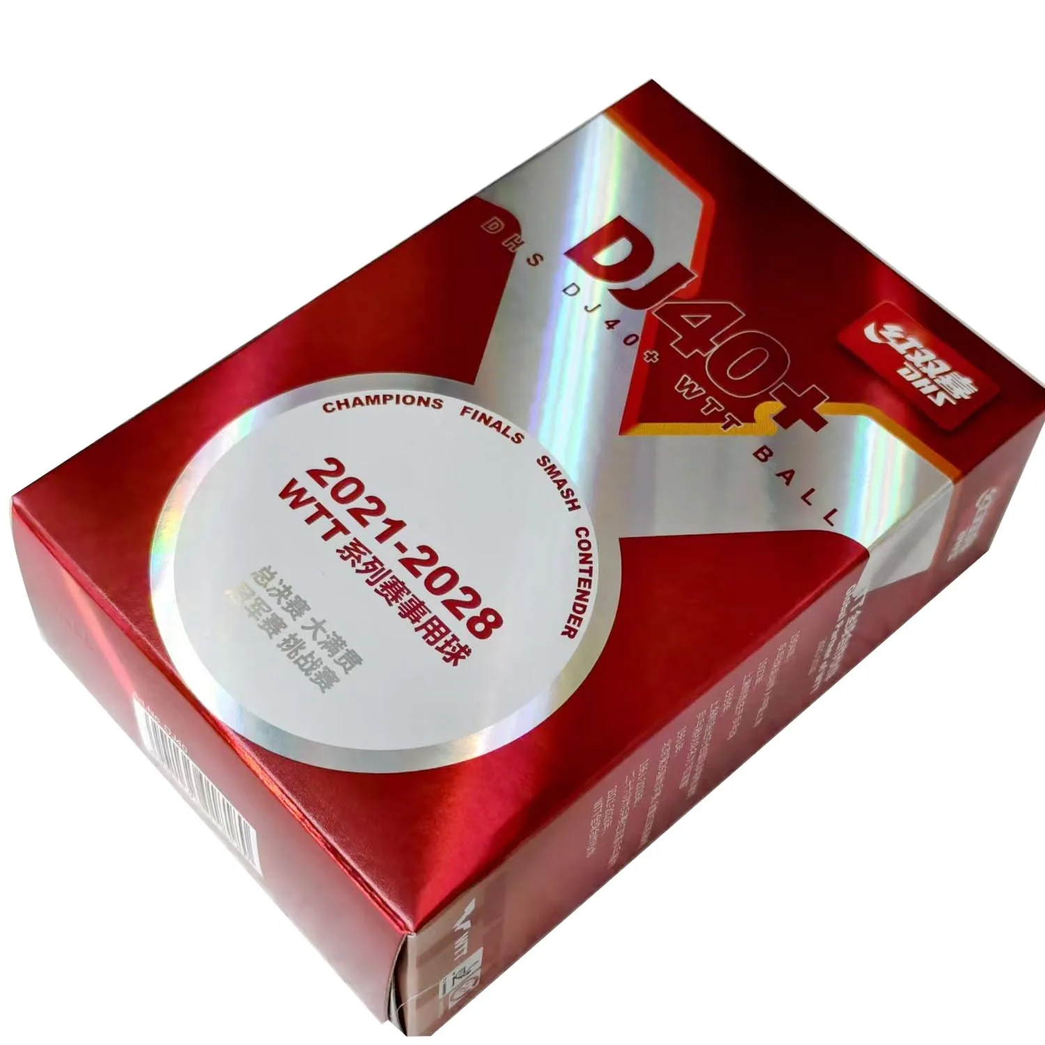 DHS DJ40+ 3-Star WTT Competition ITTF 3 Star New Materials Plastic ABS Original DHS Table Tennis Ball Ping Pong Balls DJ40