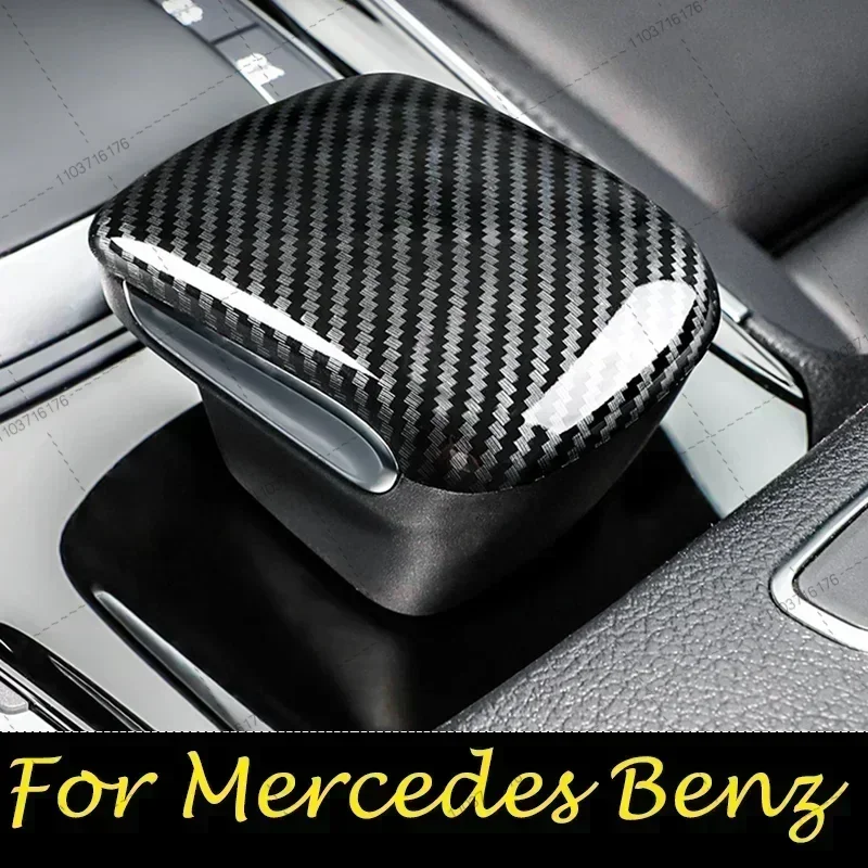 For Mercedes Benz W247 GLB200 GLB180 GLA200 EQB EQA Car Center Console Gear Shift Head Knob Cover Trim Frame Accessories