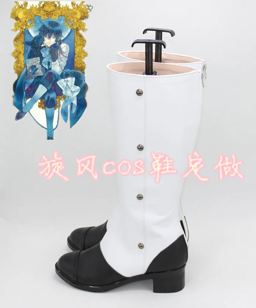 Anime The Case Study of Vanitas Cosplay Shoes Boots Halloween Costume Accessories Cosplay Vanitas Boots