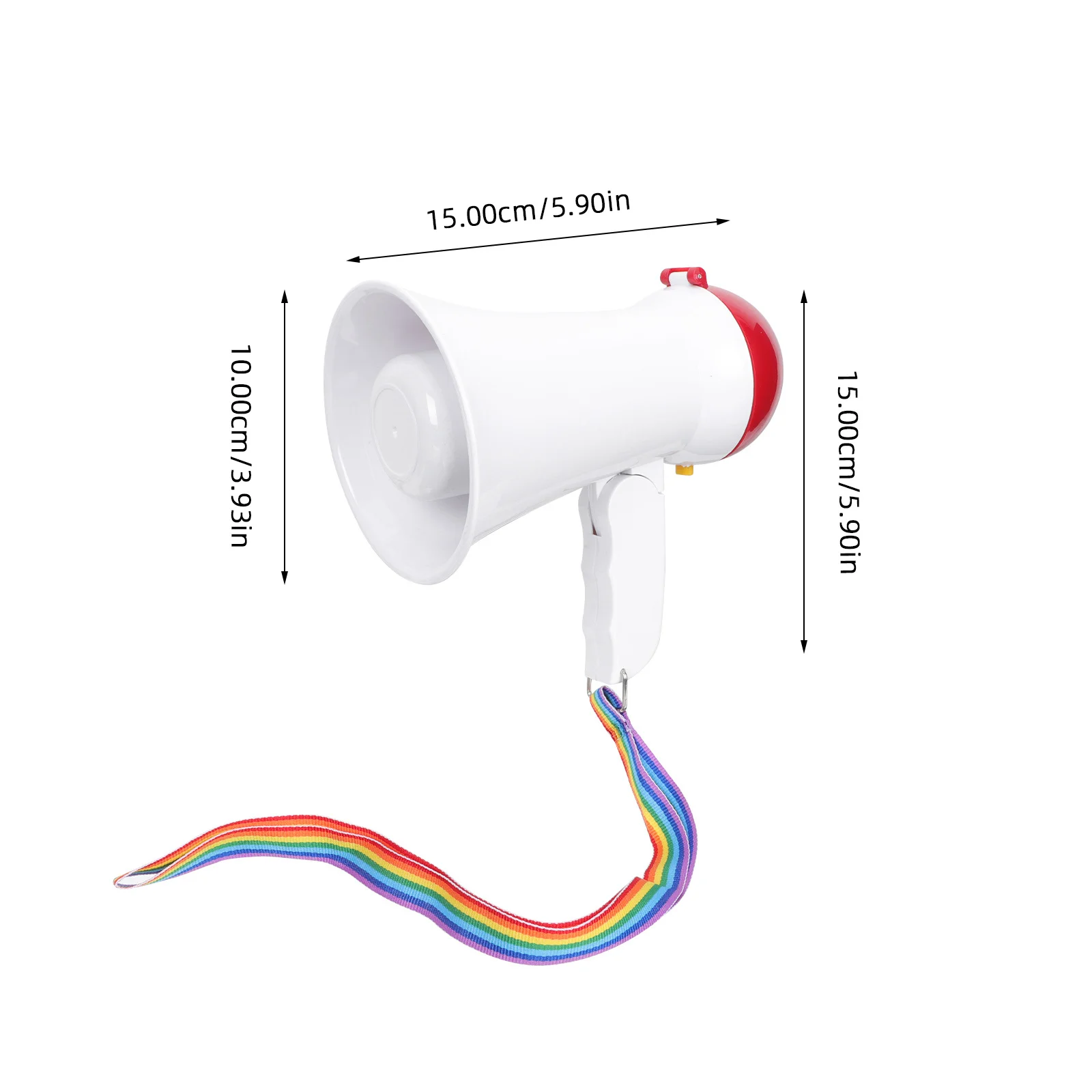 Altavoz portátil de plástico, amplificador de voz creativo, amplificador de sonido de voz, altavoz multifunción para enseñanza