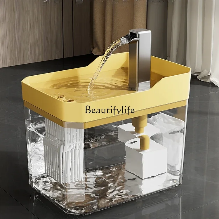 

Automatic circulation intelligent flow water dispenser kitten dog water bowl pet drinking basin