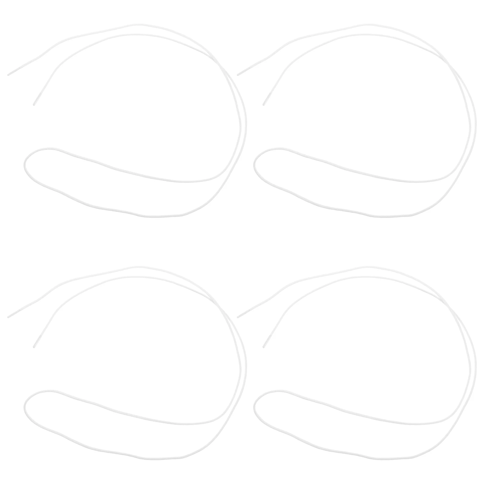 

4Pcs Round Waxed Shoelaces Durable Dress and Boot Shoelace Elegant Lace for Men Women Round Waxed Dress Shoe Laces