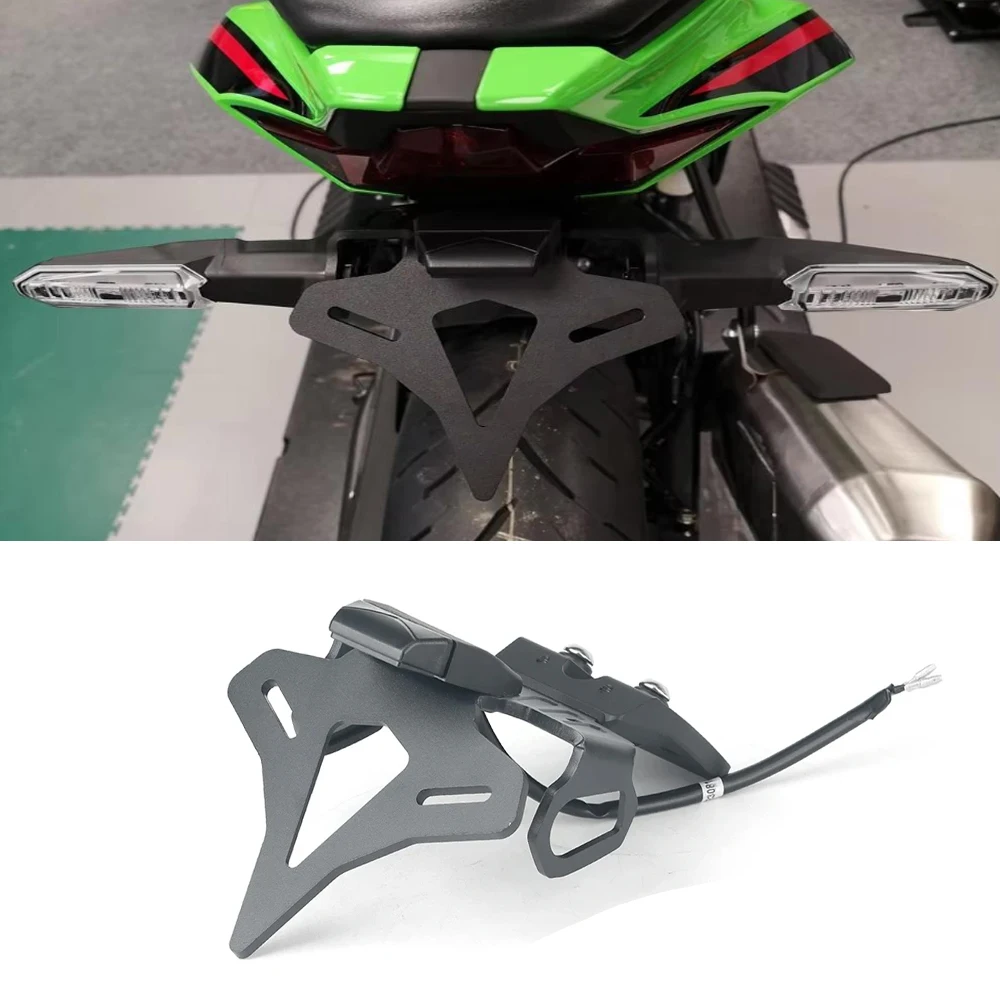 

Motorcycle accessories For Kawasaki ZX-4R ZX-4RR ZX4RR ZX4R 2023 2024 Rear License plate holder Tail Tidy Tailstock kit