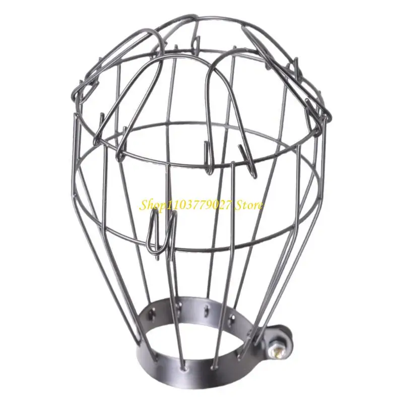 C4DF Quick Release Lamp Guard Iron Reticulation Cover Factory Lighting
