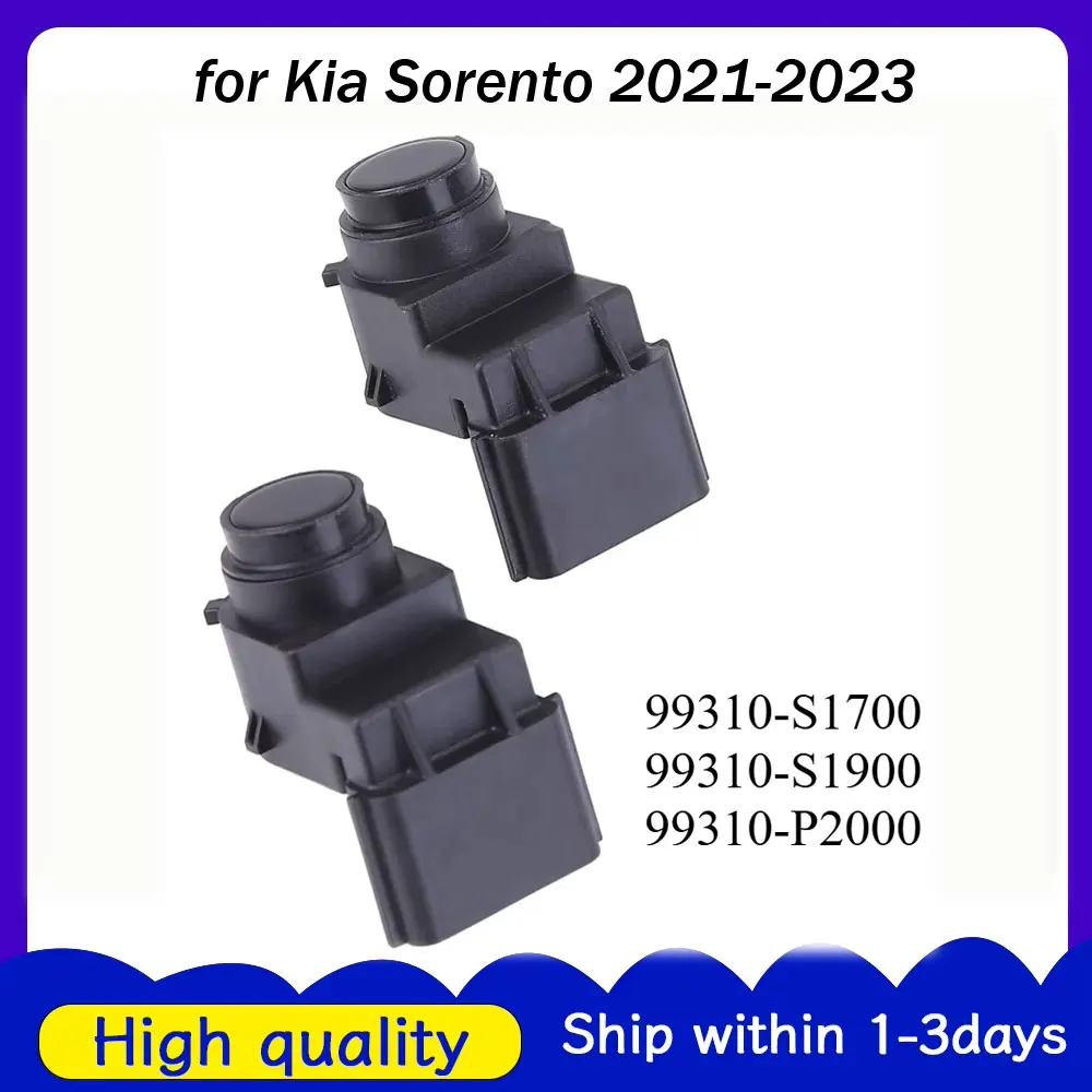 2PCS 99310-S1700 Reverse Aid Sensors PDC Parking Assist Sensor Fits for KIA Hyundai Genesis 2021-2024 99310-S1900 99310-P2000