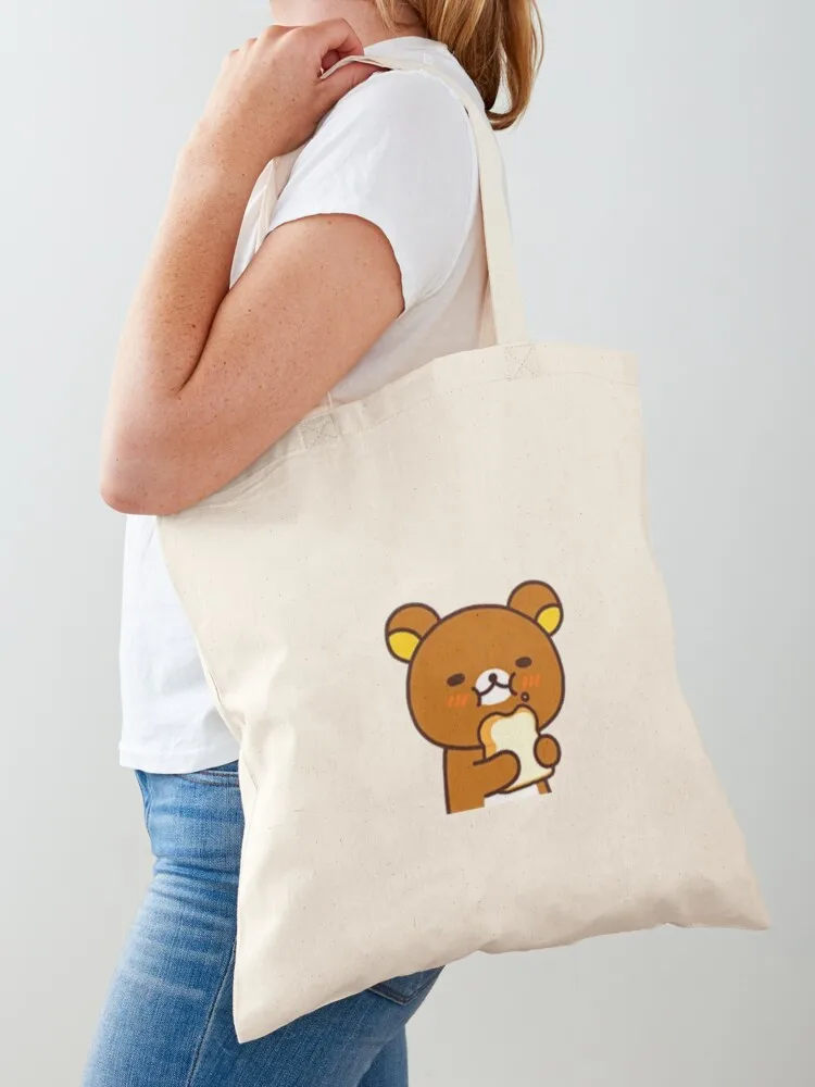 حقيبة تسوق Rilakkuma حقيبة تسوق للنساء حقيبة تسوق كبيرة من القماش للنساء