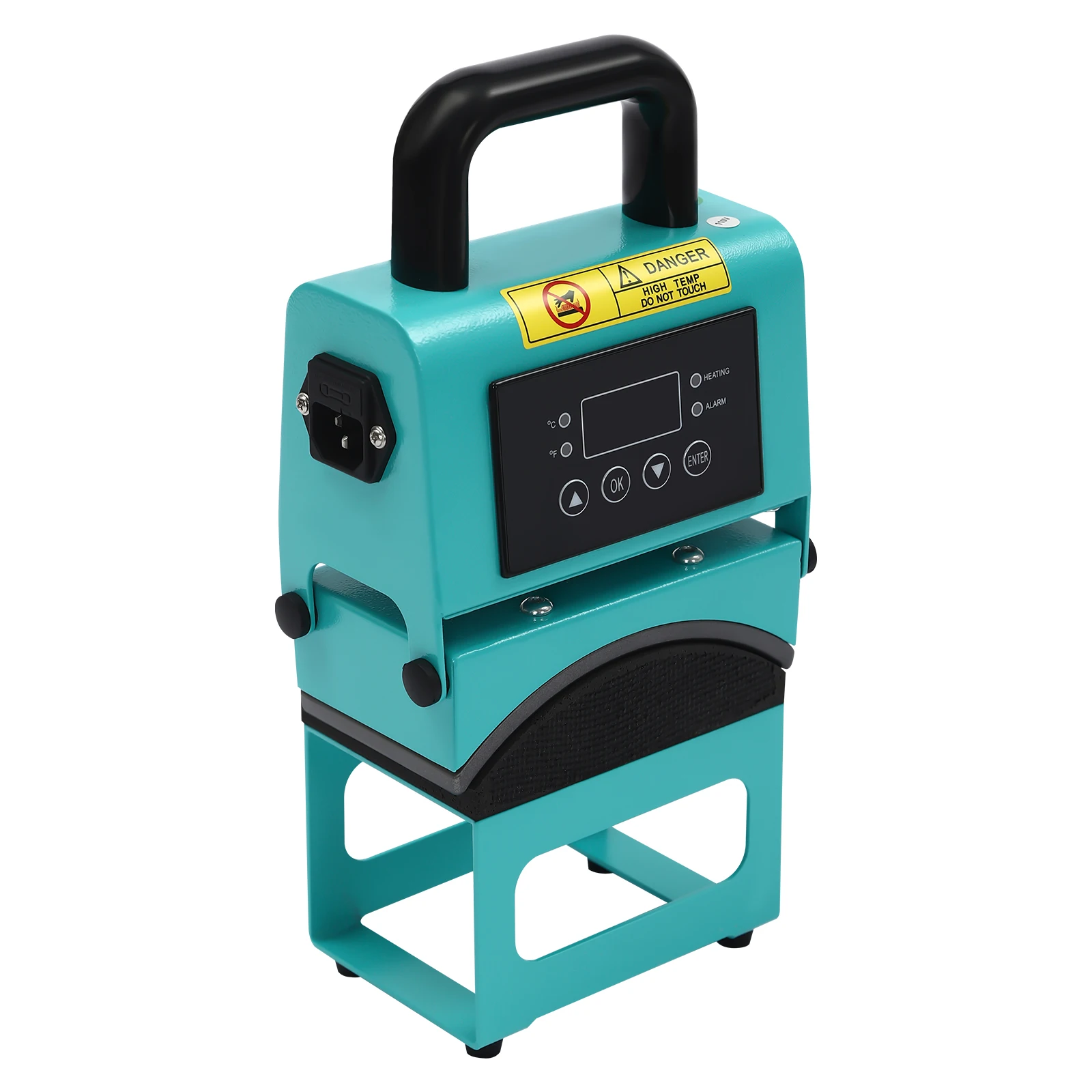 

Cap Press Machine 350W，Professional Heat Press for Hats with Digital Display, 0-482°F Adjustable Temperature and 999s Timer