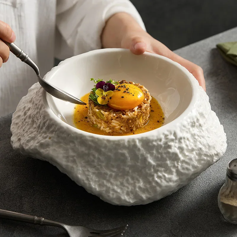 ceramic-special-shaped-salad-plates-soup-plates-bowls-and-plates-molecular-dishes-artistic-tableware-special