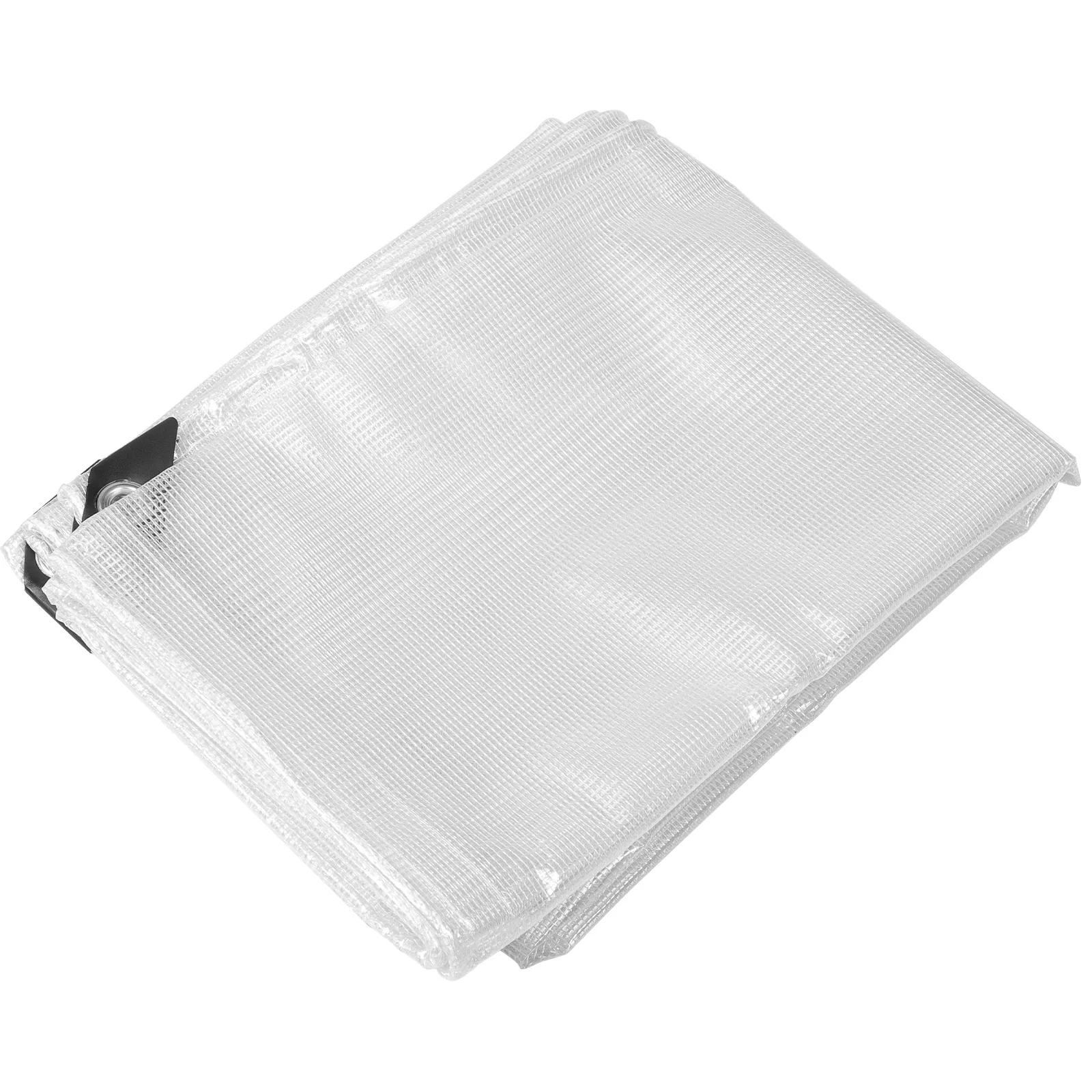 

1pcs Waterproof 1.5x2m Heavy Duty PVC Transparent Outdoor Protective Tarp Outdoor Camping Car Greenhouse Garden Sunshade Tarps