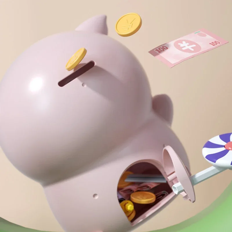 Cartoon Sparschwein Spar büchsen Lagerung Kinder Spielzeug Wohnkultur Geld sparen Box Kinder Sparschwein Bank Jungen Mädchen Geburtstags geschenk