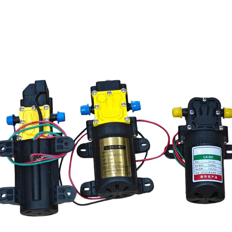 【1Pc Self-priming Diaphragm Water Pump 3/5/6/8L High Pressure Agricultural Spray Pump For Insect Killer Application In Farming】