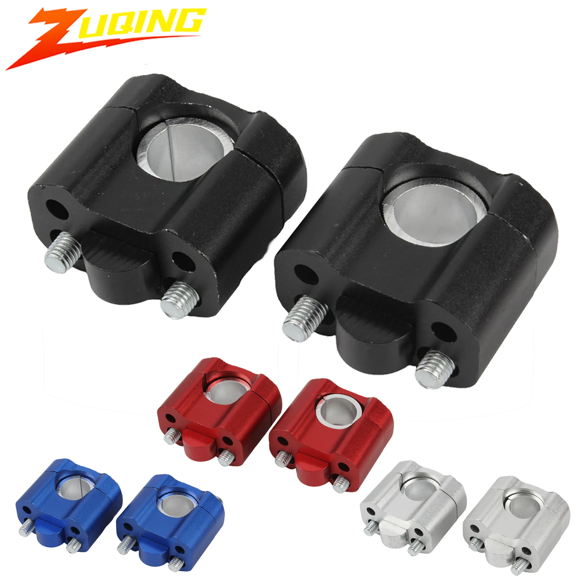 

22MM 28MM Universal Motorbike Handlebar Bar Risers Mount Clamp Adapter Universal Solid Mounts For Motorcycle Enduro