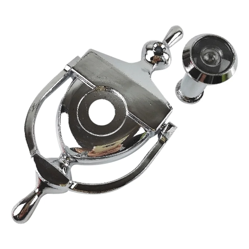 J1UL1N Solid Door Knocker, Anti-Theft Door Knocker, Victorian Rope Type,Door Mirror Peephole,Door Mirror With Glass Lens