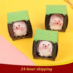 Antistress Animal Squishys Toy Shapeable Pig Venting Hedgehog Squeeze Toy Fidget Toys Kawaii Animal Healing Stress Hand Vent Toy