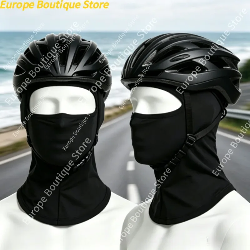 

UV Protection Mobaidao Ice Silk Full Face Mask Summer Breathable Motorcycle Riding Headwear Gear For Men Women