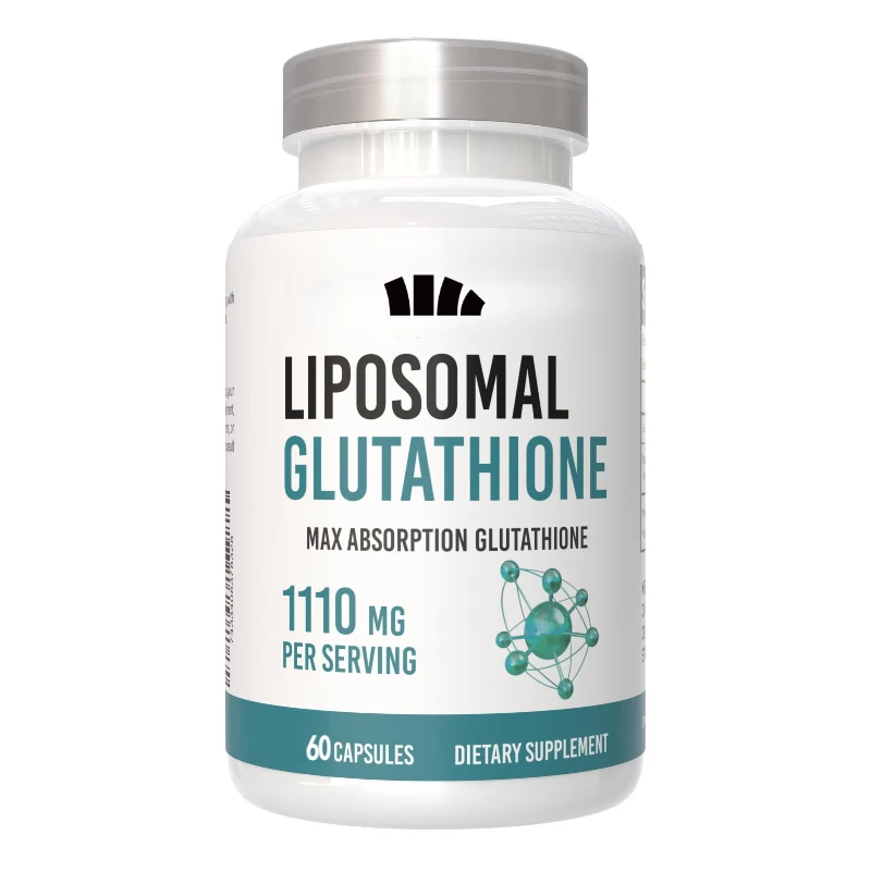 

3250mg Liposomal Glutathione with Resveratrol, Quercetin, Immune System Antioxidant Support Supplement, 60 Capsules