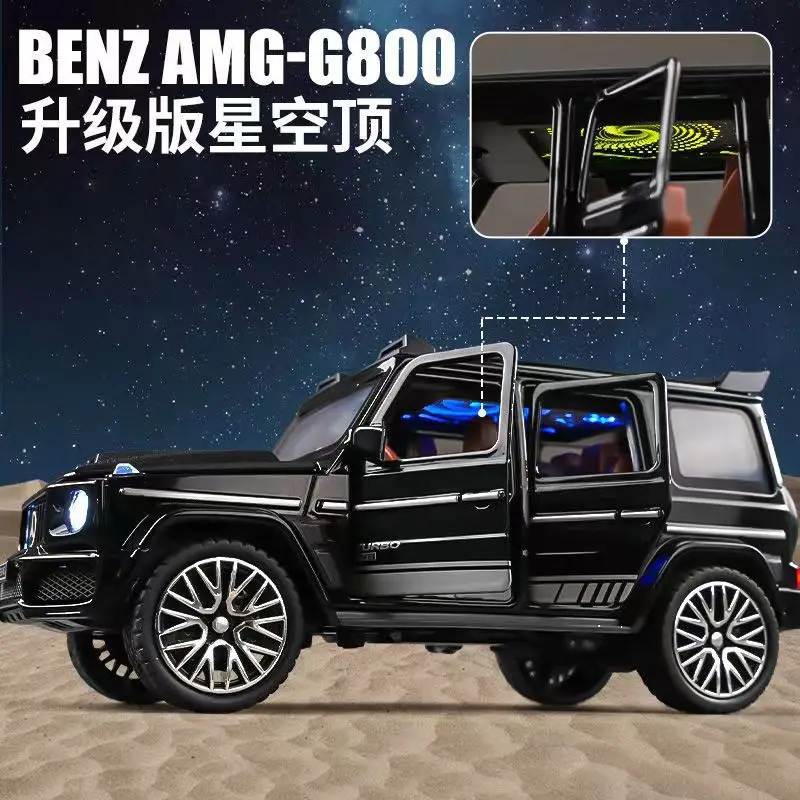 

Boxed G800 alloy off-road vehicle model parts boy toy interior ornaments desktop decoration 1:32