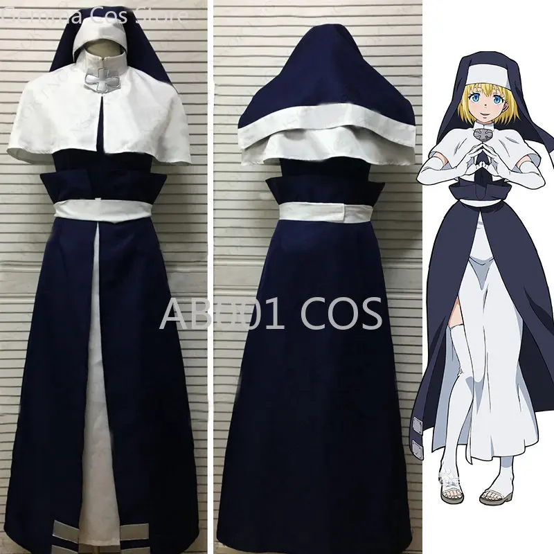 

Anime Enn Enn no Shouboutai Iris Cosplay Costume Fire Force Custom Made