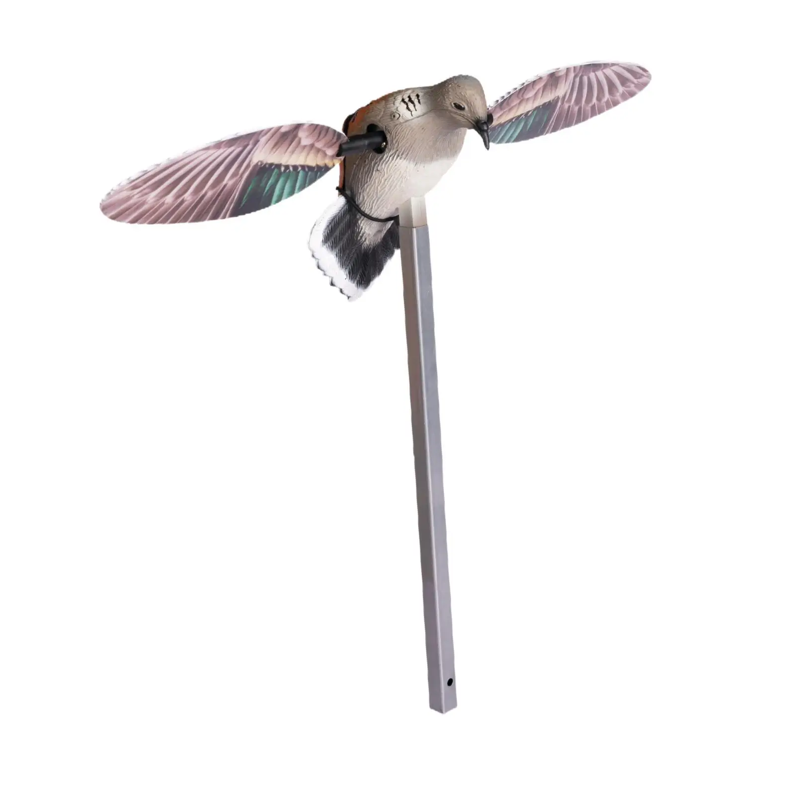 

Outdoor Hunting Dove Decoy Easily Install Lifelike Movement Moving Wing