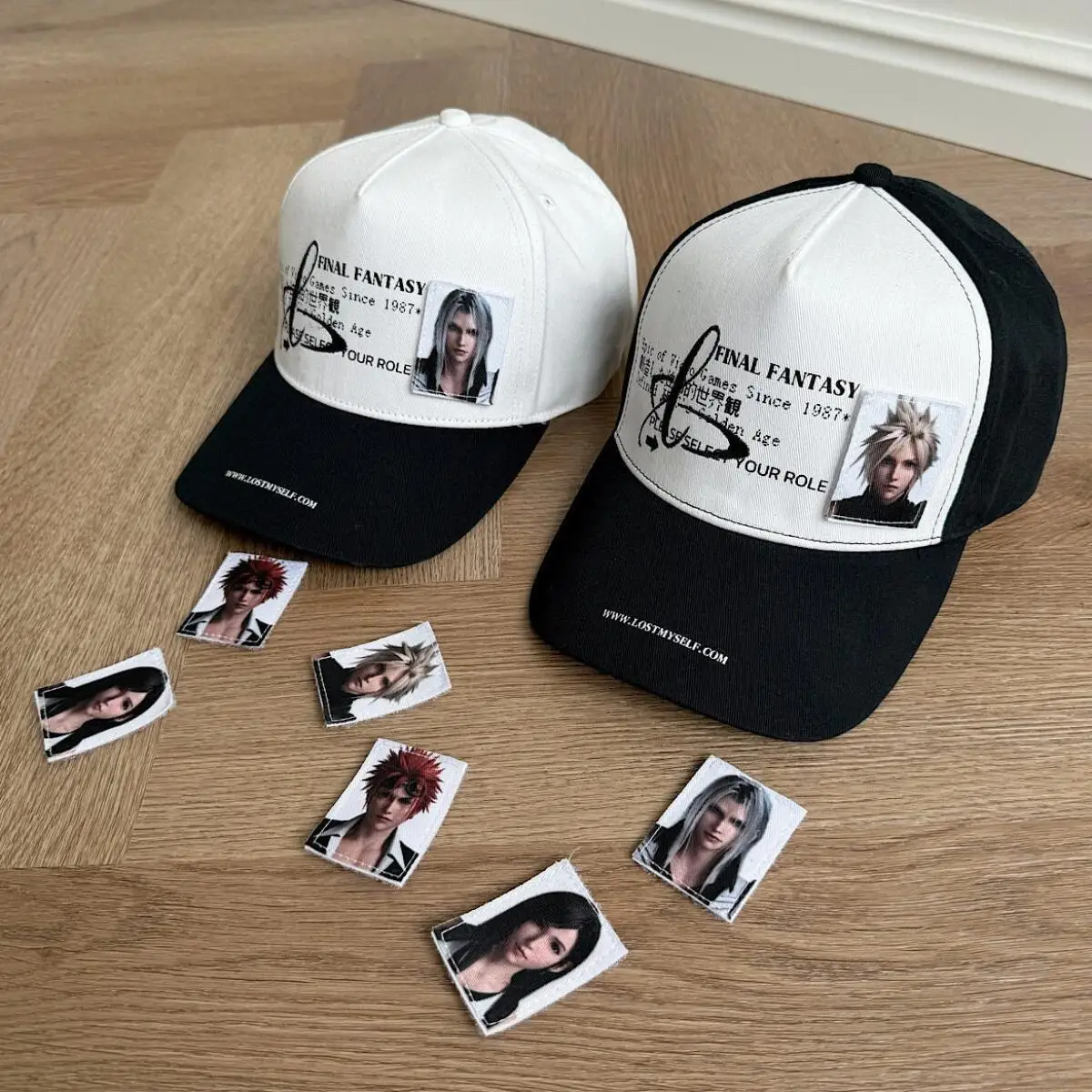 Final Fantasy Baseball Cap Cotton Embroidery Mesh Hat Unisex for Men Women Outdoor Camping Streetwear Casual Fashion Cap