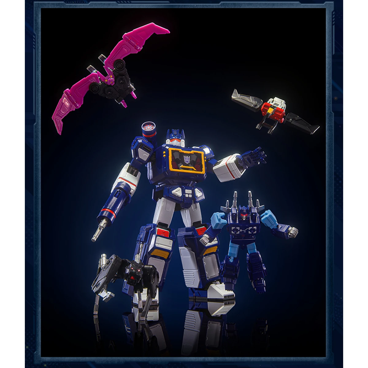 مجموعة نماذج HIPLAY BLOKEES Transformers Legendary Edition G1 Soundwave