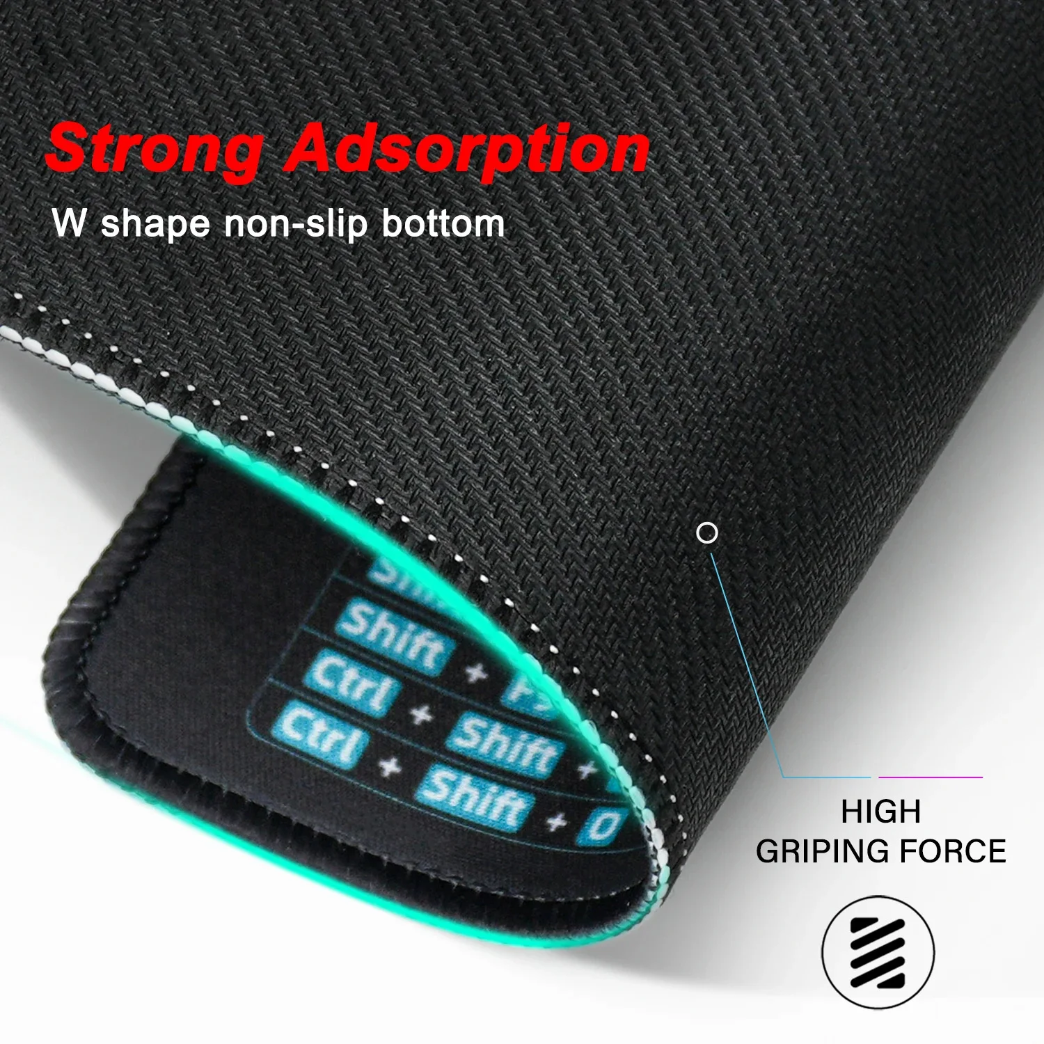 Linux Commands Line Großes Mauspad, Spickzettel, Mauspad, Shortcuts to Ubuntu Unix Programmierer, rutschfeste Gummi-Gaming-Schreibtischunterlage