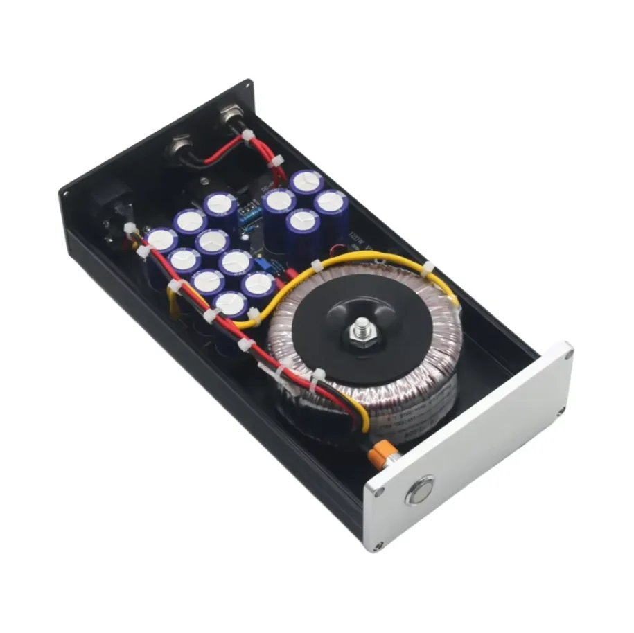 HiFi Upgraded 120W Pro Linear Regulated Power Supply 2 Ways Low Noise PSU DC5V-DC24V For Audio Device
