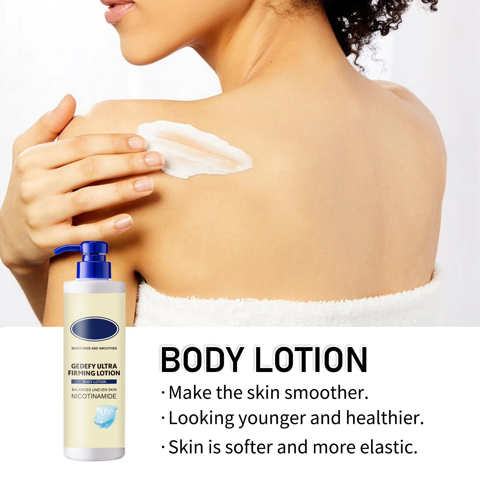 

60ml Ultra Firming Body Lotion - Moisturizing & Brightening Cream, Reduces Wrinkles, Smooths Skin for All Skin Types