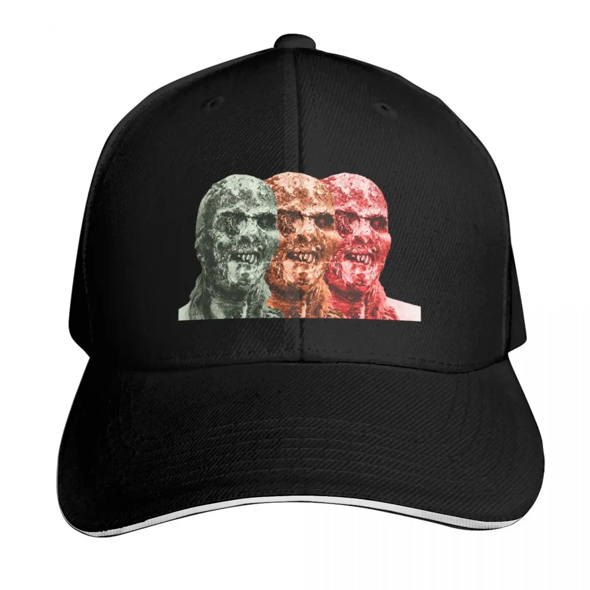 Pop Art Zombi Baseball Cap Curved Brim Classic Fit Low Profile Unstructured Unisex for Men Women