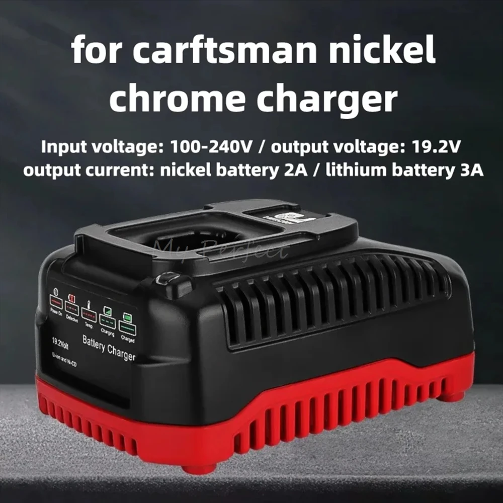 

Fast Charger for Carftsman 19.2V Lithium & Nickel-Cadmium Batteries Carftsman Power Tools Accessories 100V-260V EU/US/UK/AU Plug