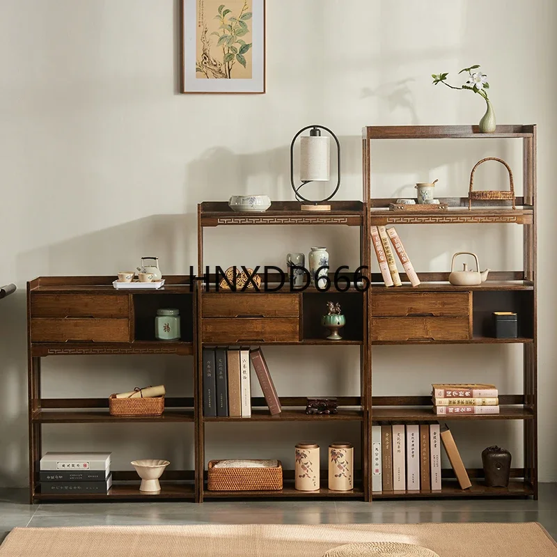 Chinese Bogu frame living room floor-to-ceiling storage