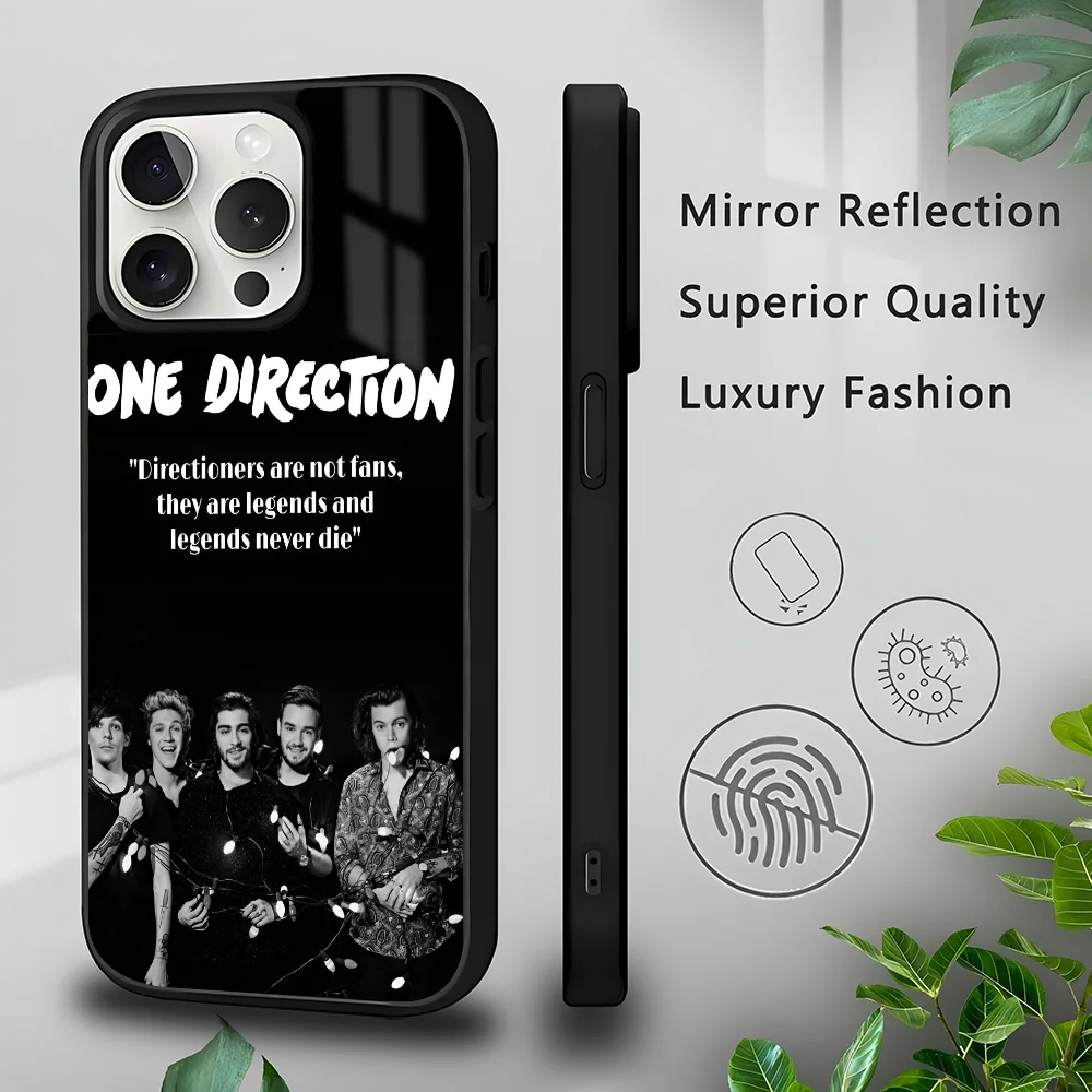 

One D-Direction Music Phone Case For IPhone 16 15 14 13 Pro Max 11 Mini Alex Mirror For Magsafe Wireless Charging Cover